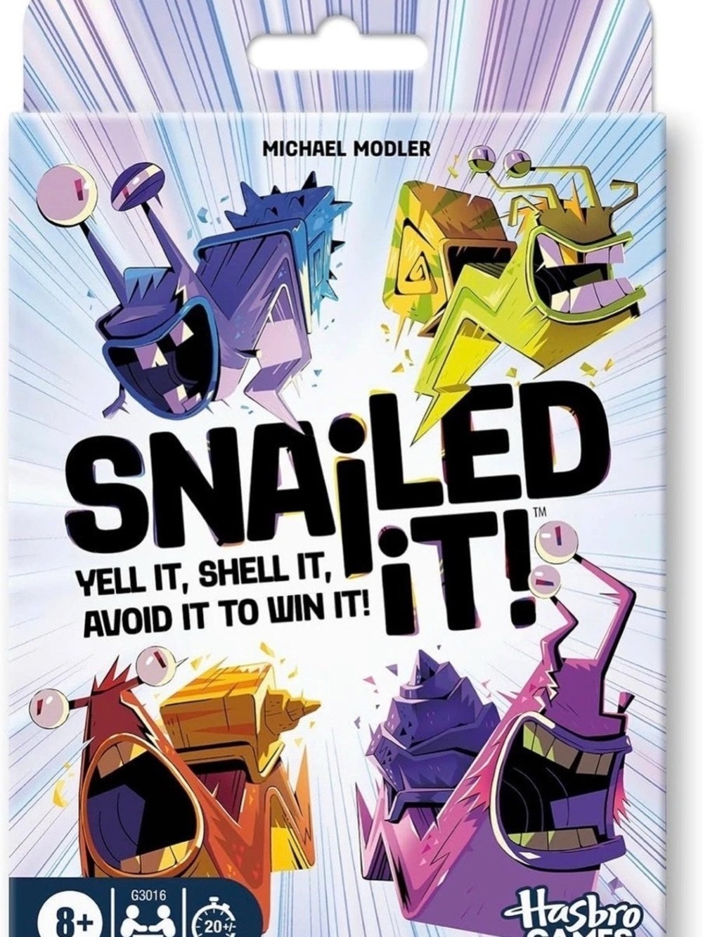 Hasbro Games Snailed It! Card Game Multicolor